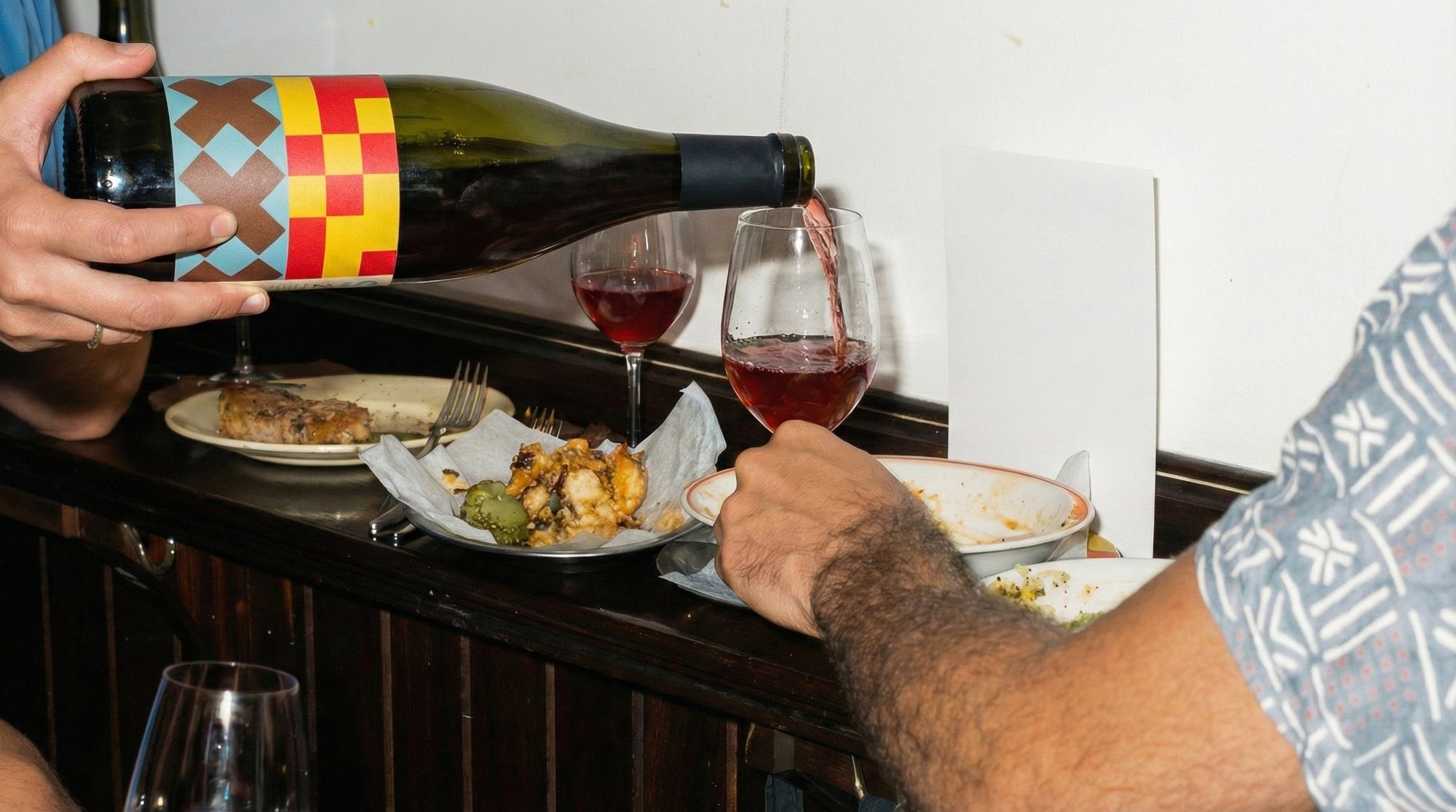 Bottle trio for Valencia Wines.